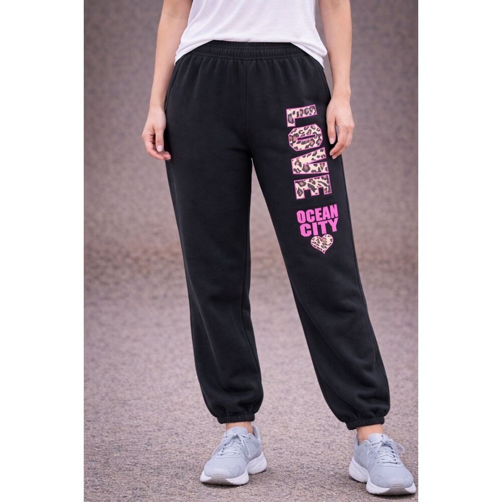 Gildan Ocean City Heavy Blend Elastic Waist Jogger Pants M